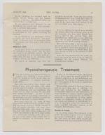 The Miner, issue relating to Talygarn Convalescent Home 