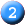 blue circle 2 icon