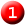 red circle 1 icon
