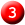 red circle 3 icon